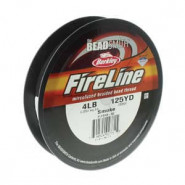 Fireline rijgdraad 0.12mm (4lb) Smoke grey - 114.3m